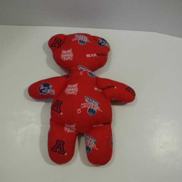 University of Arizona Wildcats Beardown Basketball Vintage Teddy Bear Handmade?? - Picture 3 of 5